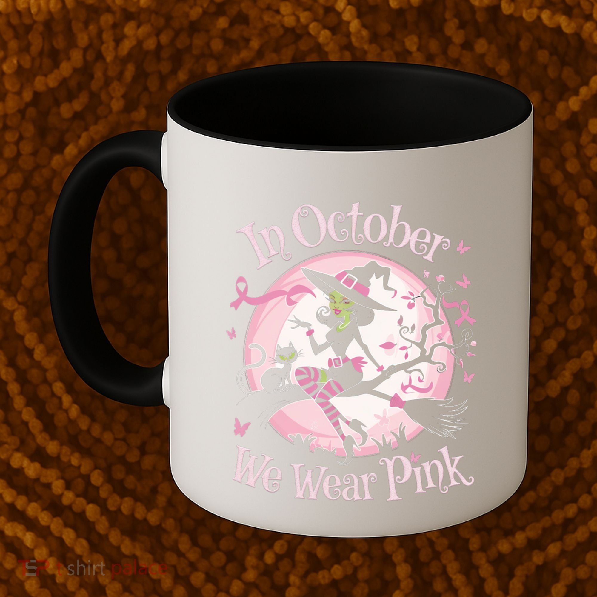 In October We Wear Halloween Party Great Gift Coffee Mug