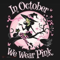 In October We Wear Halloween Party Great Gift Ornament thumb 1