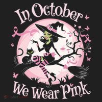 In October We Wear Halloween Party Great Gift Hat thumb 2