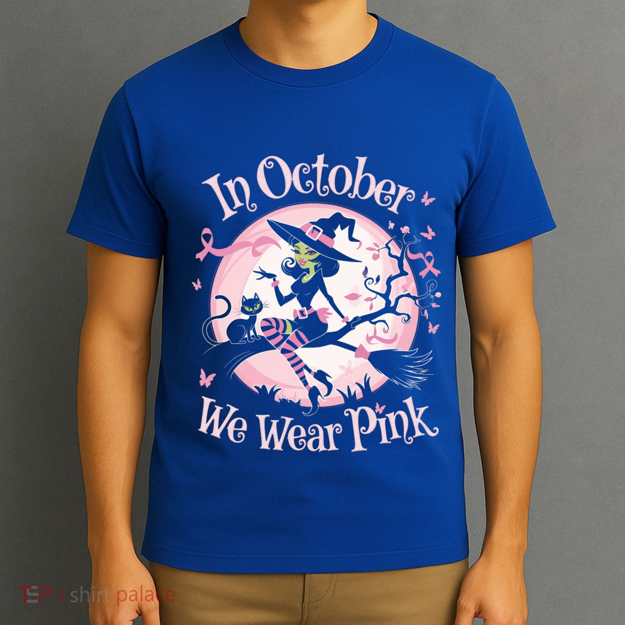 In October We Wear Halloween Party Great Gift T-Shirt