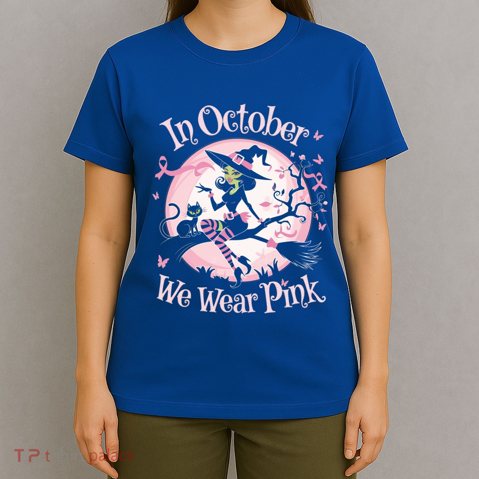 In October We Wear Halloween Party Great Gift T-Shirt