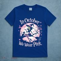 In October We Wear Halloween Party Great Gift T-Shirt thumb 5