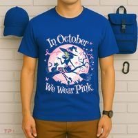 In October We Wear Halloween Party Great Gift T-Shirt thumb 6