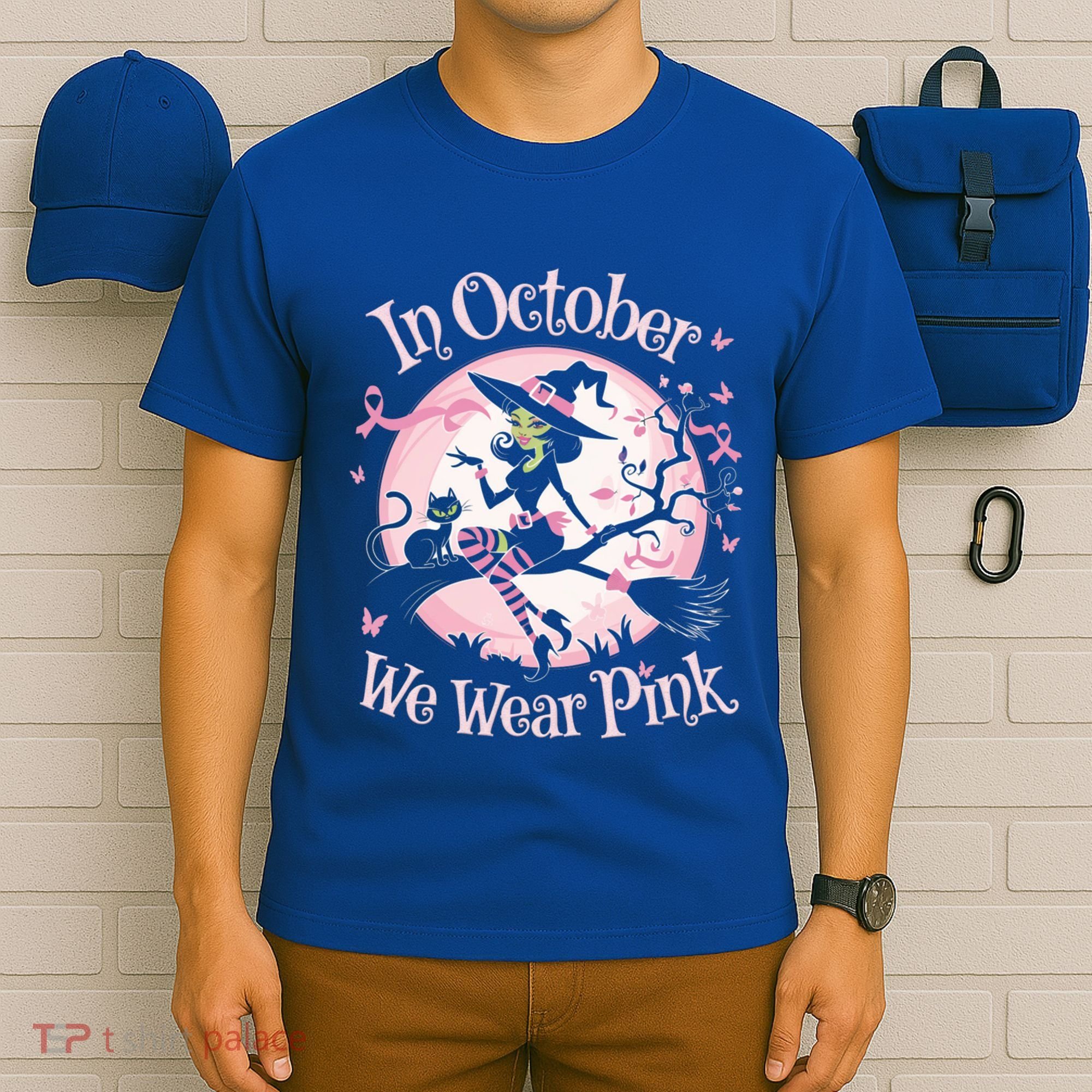 In October We Wear Halloween Party Great Gift T-Shirt