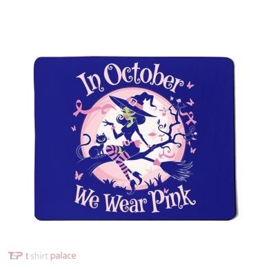 In October We Wear Halloween Party Great Gift Mousepad