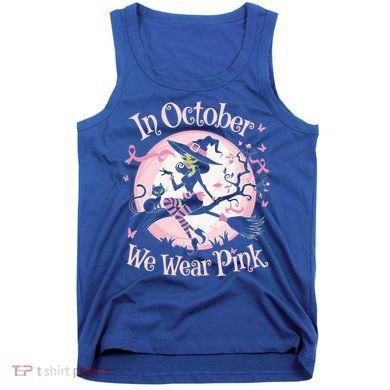 In October We Wear Halloween Party Great Gift Tank Top