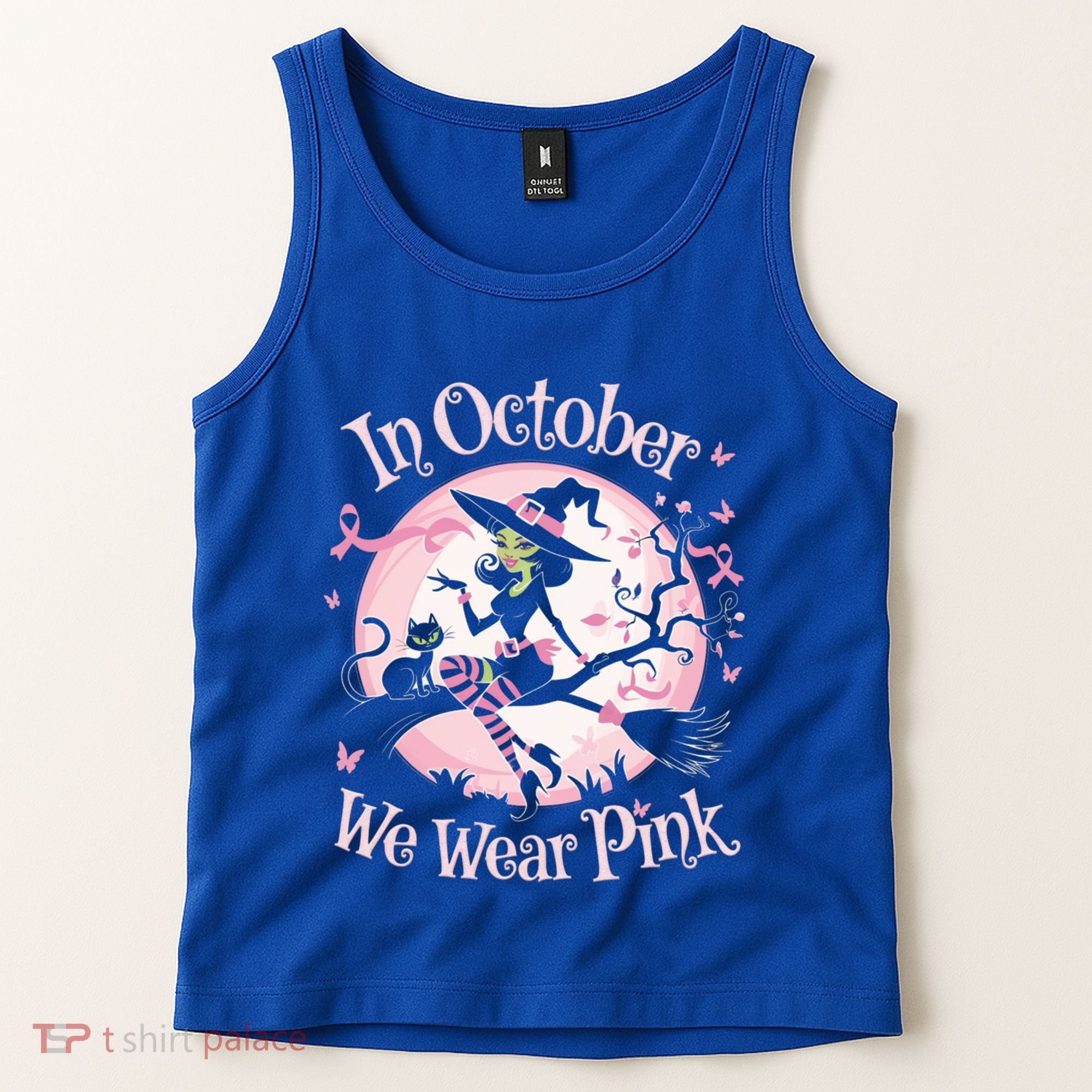 In October We Wear Halloween Party Great Gift Tank Top