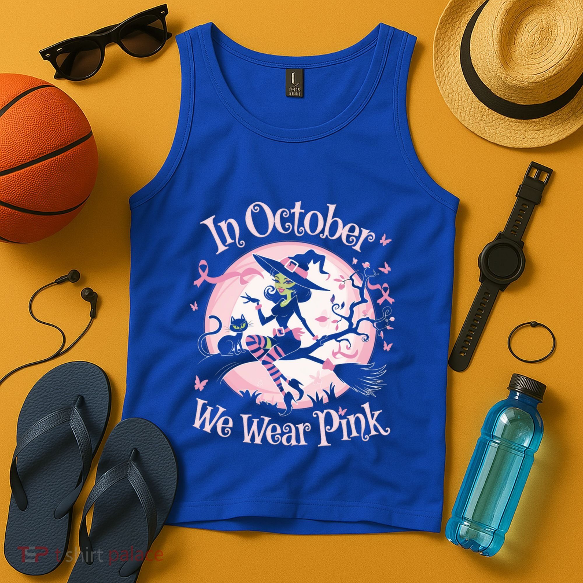 In October We Wear Halloween Party Great Gift Tank Top