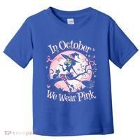 In October We Wear Halloween Party Great Gift Toddler T-Shirt thumb 0