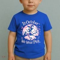 In October We Wear Halloween Party Great Gift Toddler T-Shirt thumb 2