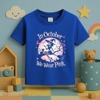 In October We Wear Halloween Party Great Gift Toddler T-Shirt thumb 3