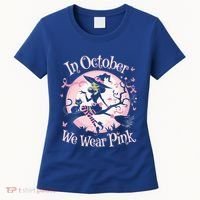 In October We Wear Halloween Party Great Gift Women's T-Shirt thumb 0
