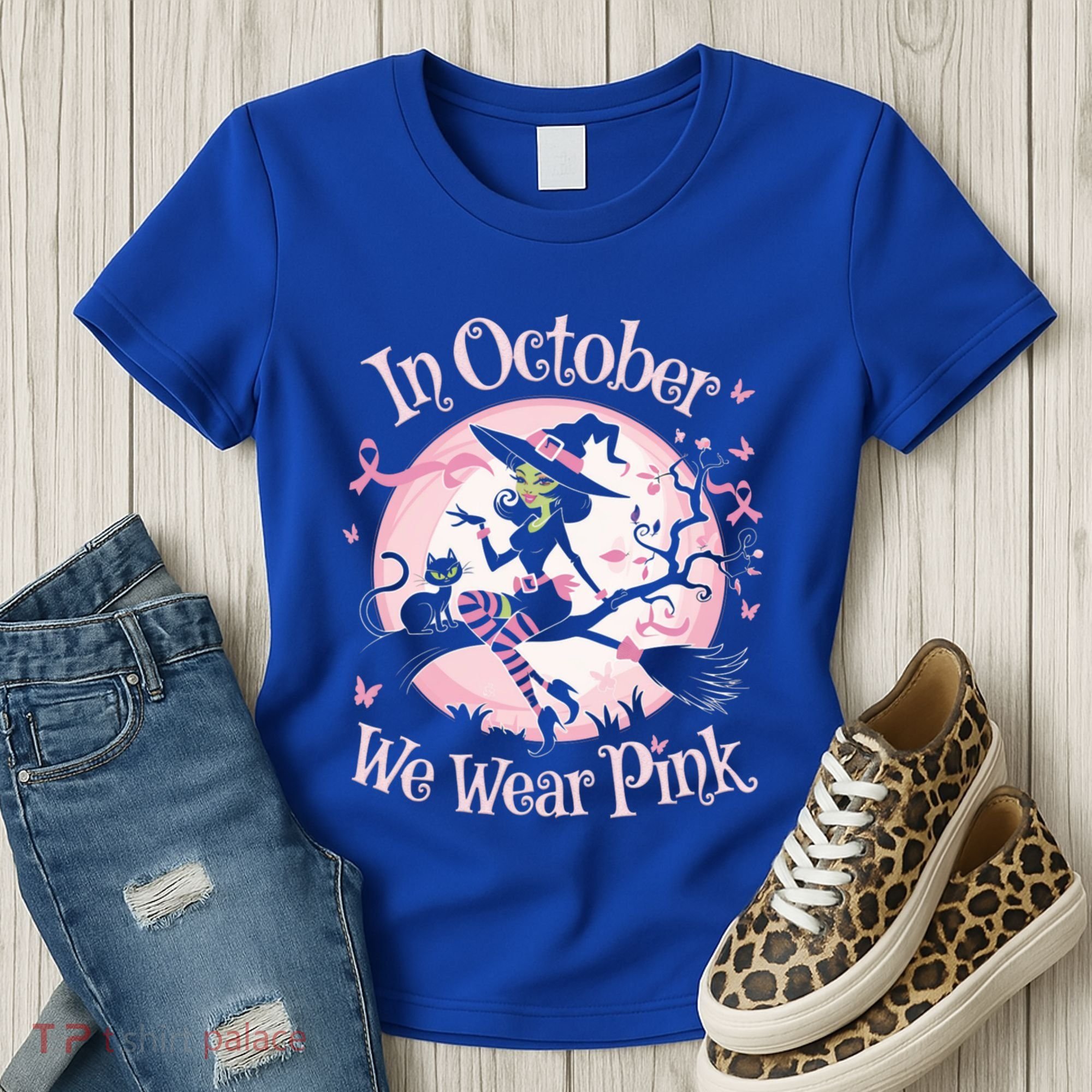 In October We Wear Halloween Party Great Gift Women's T-Shirt
