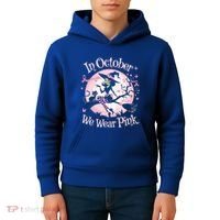 In October We Wear Halloween Party Great Gift Kids Hoodie thumb 4