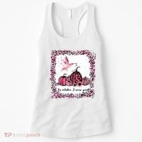 In October We Wear Pink Hummingbird Breast Cancer Awareness Women's Tank Top thumb 0