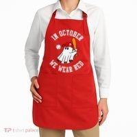 In October We Wear Red October Philadelphia Baseball Apron thumb 2