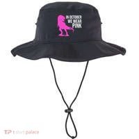 In October We Wear Pink Dinosaur T Rex Bucket Hat thumb 0
