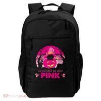 In October We Wear Pink Dinosaur Cat Witch Backpack thumb 0