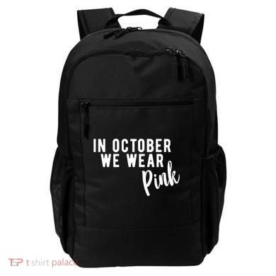 In October We Wear Pink Backpack