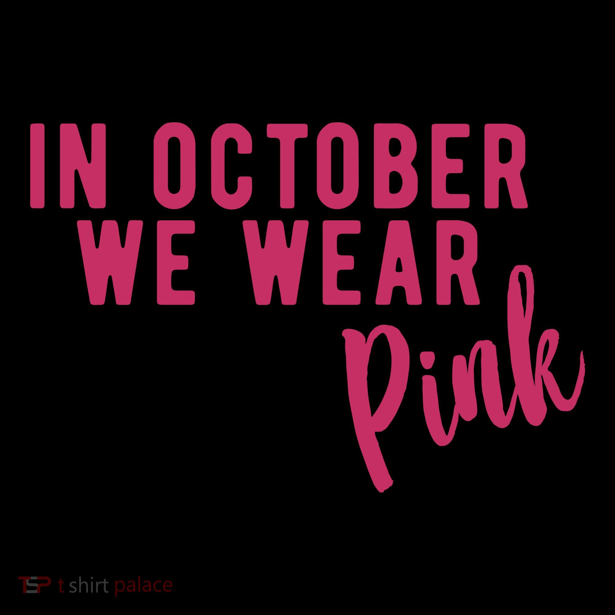 In October We Wear Pink Coffee Mug