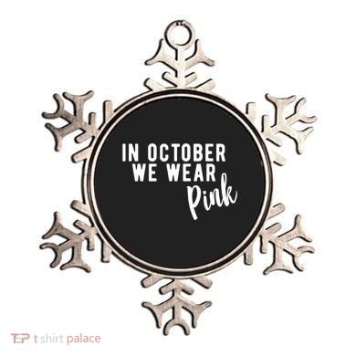 In October We Wear Pink Ornament