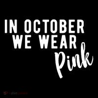 In October We Wear Pink Ornament thumb 1