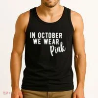 In October We Wear Pink Tank Top thumb 3