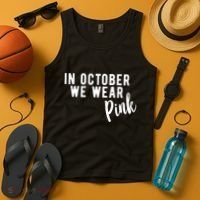 In October We Wear Pink Tank Top thumb 4
