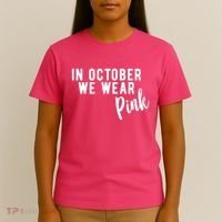 In October We Wear Pink T-Shirt thumb 4