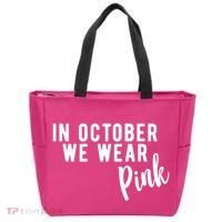 In October We Wear Pink Tote Bag thumb 0