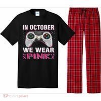 In October We Wear Breast Cancer Gaming Pajama Set thumb 0