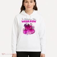 In October We Wear Pink Pumpkin Fall Hoodie thumb 5
