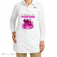 In October We Wear Pink Pumpkin Fall Apron thumb 2