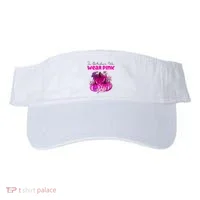 In October We Wear Pink Pumpkin Fall Visor thumb 0