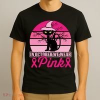 In October We Wear Pink, Strong, I Wear Pink, Pink T-Shirt thumb 3