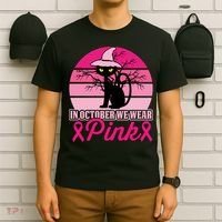 In October We Wear Pink, Strong, I Wear Pink, Pink T-Shirt thumb 6