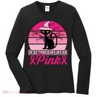 In October We Wear Pink, Strong, I Wear Pink, Pink Women's Long Sleeve Shirt thumb 0