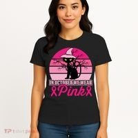 In October We Wear Pink, Strong, I Wear Pink, Pink Women's T-Shirt thumb 4