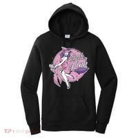 In October We Wear Pink Breast Cancer Witch Halloween Women's Hoodie thumb 0