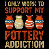 I Only Work To Support My Pottery Addiction Toddler Hoodie thumb 2