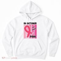 In October We Wear Pink Awareness Ribbon Hoodie thumb 0