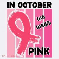 In October We Wear Pink Awareness Ribbon Women's Hoodie thumb 2