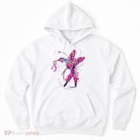 In October We Wear Pink Hummingbird Breast Cancer Awareness Hoodie thumb 0