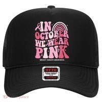 In October We Wear Pink Breast Cancer Awareness Hat thumb 0