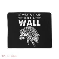 If Only We Had Built A Wall Anti Trump Protest Gift Mousepad thumb 0