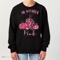 In October We Wear Pink Women's Sweatshirt thumb 0