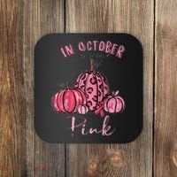 In October We Wear Pink Coaster thumb 0