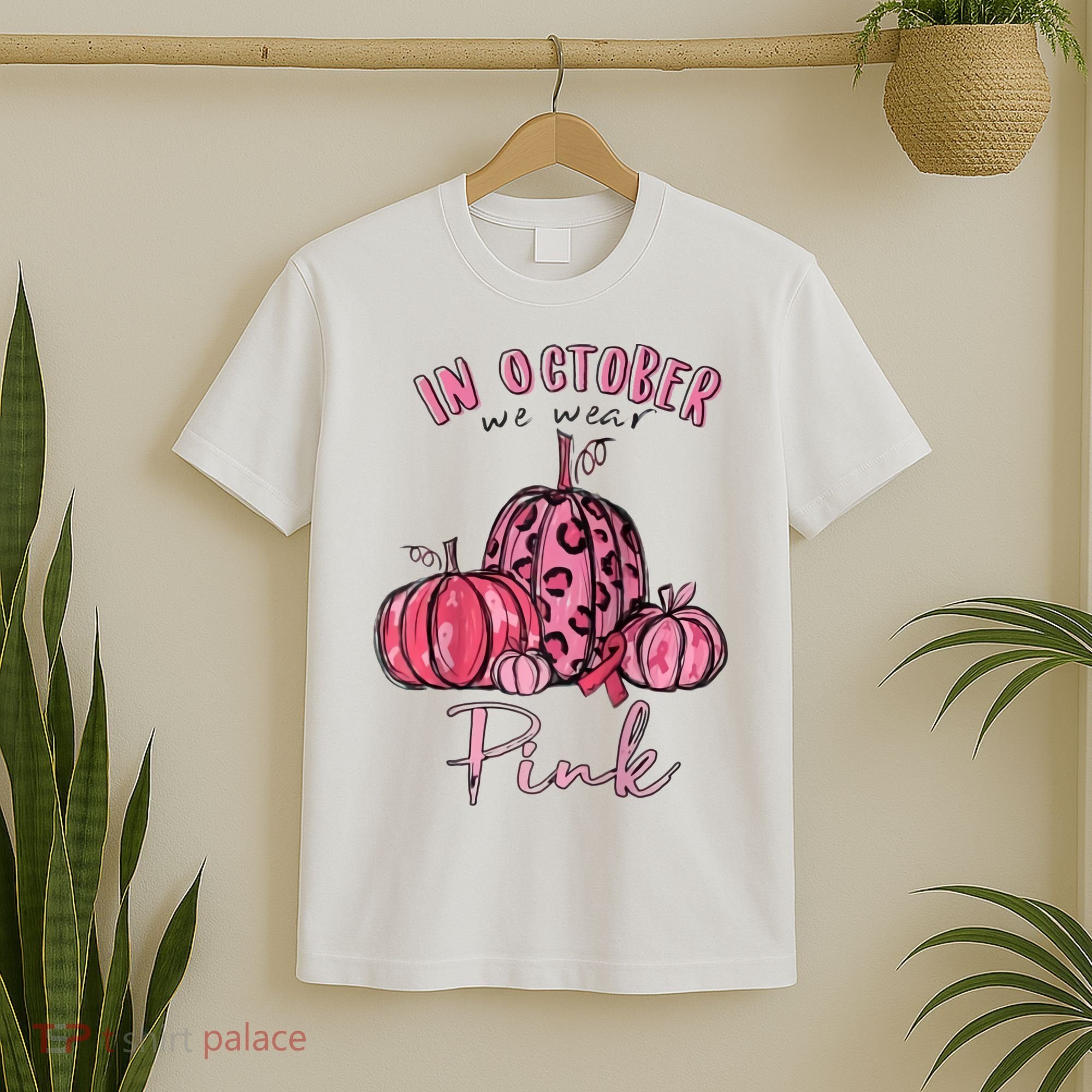 In October We Wear Pink T-Shirt