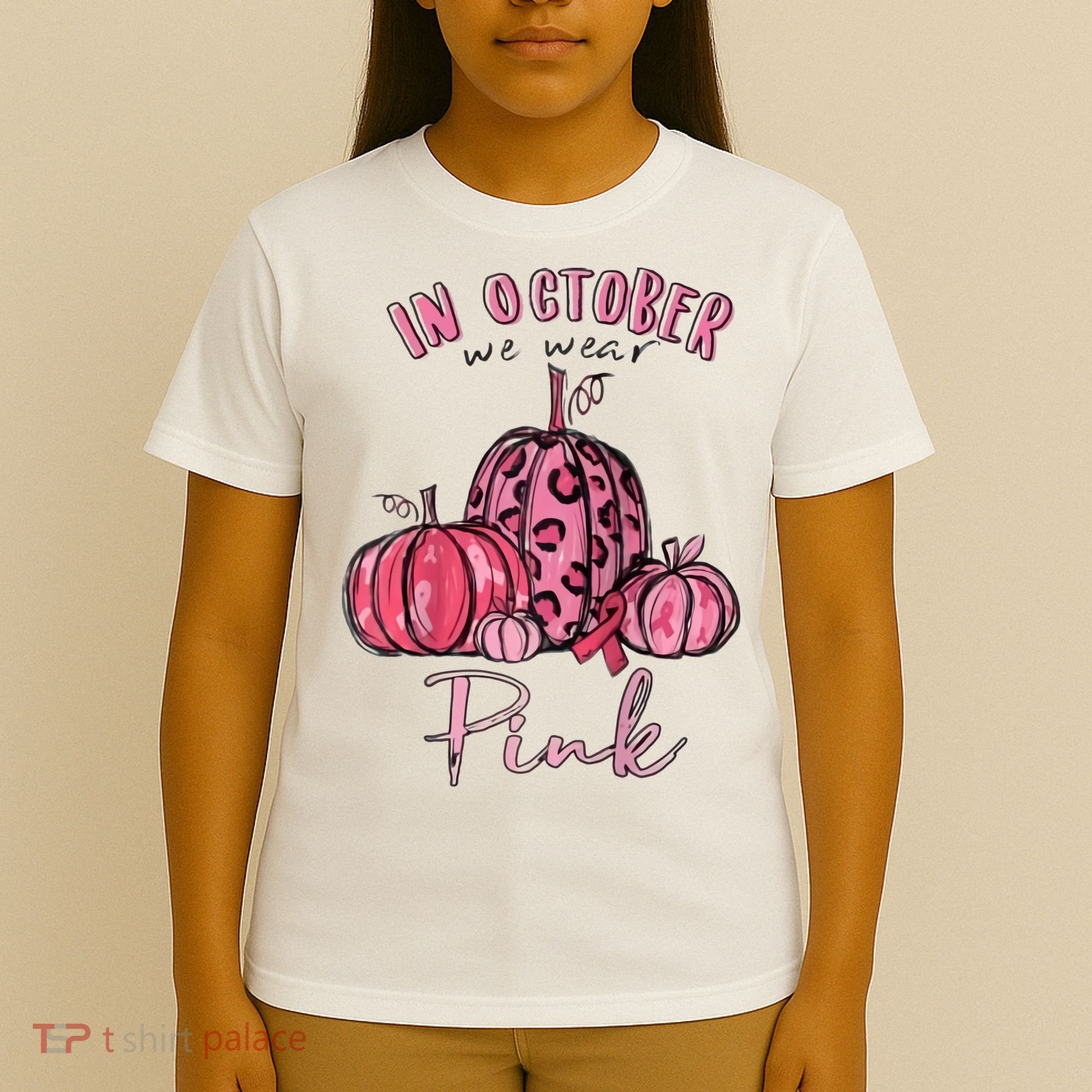 In October We Wear Pink T-Shirt