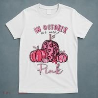 In October We Wear Pink T-Shirt thumb 5